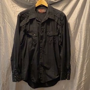 Awesome Rock & Roll Cowboy Slim fit Shirt